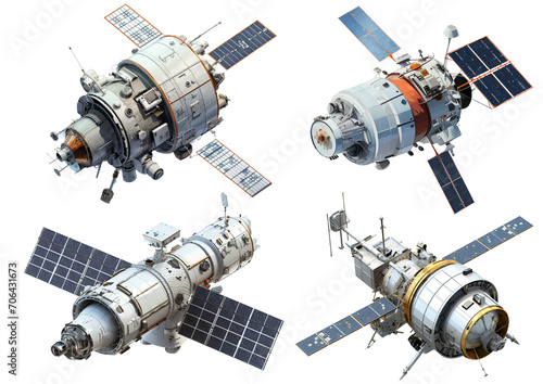 Fototapeta Naklejka Na Ścianę i Meble -  Satellite PNG