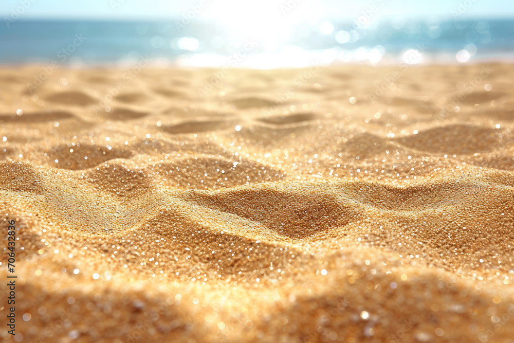 sand on the beach in the summer sand on the beach in the summer