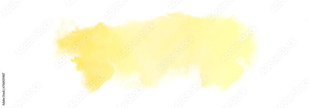 watercolor yellew background. watercolor background with clouds