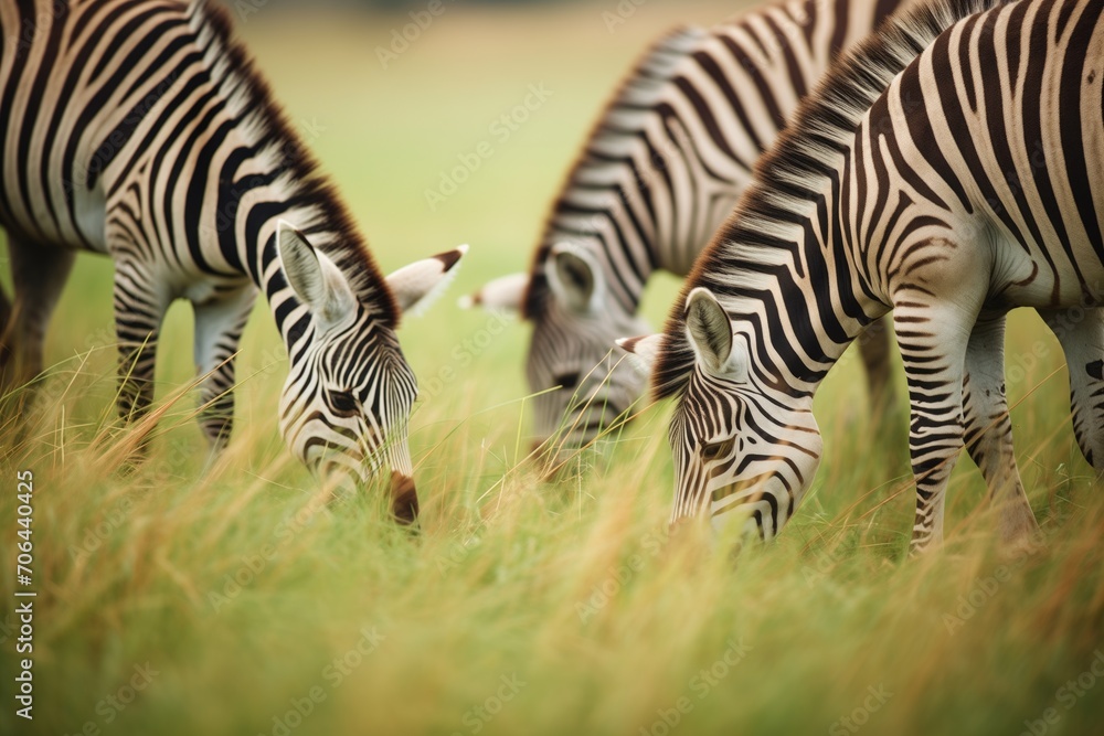 zebras forming patterns while eating grass zebras forming patterns while eating grass