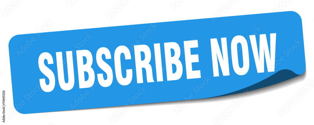subscribe now sticker. subscribe now label subscribe now sticker. subscribe now label