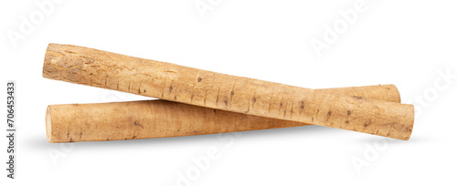 burdock roots or kobo isolated on transparent png