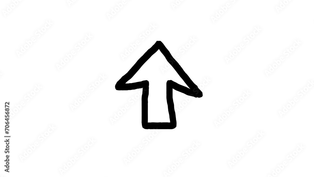 arrow icon illustration of a black and white background arrow icon illustration of a black and white background