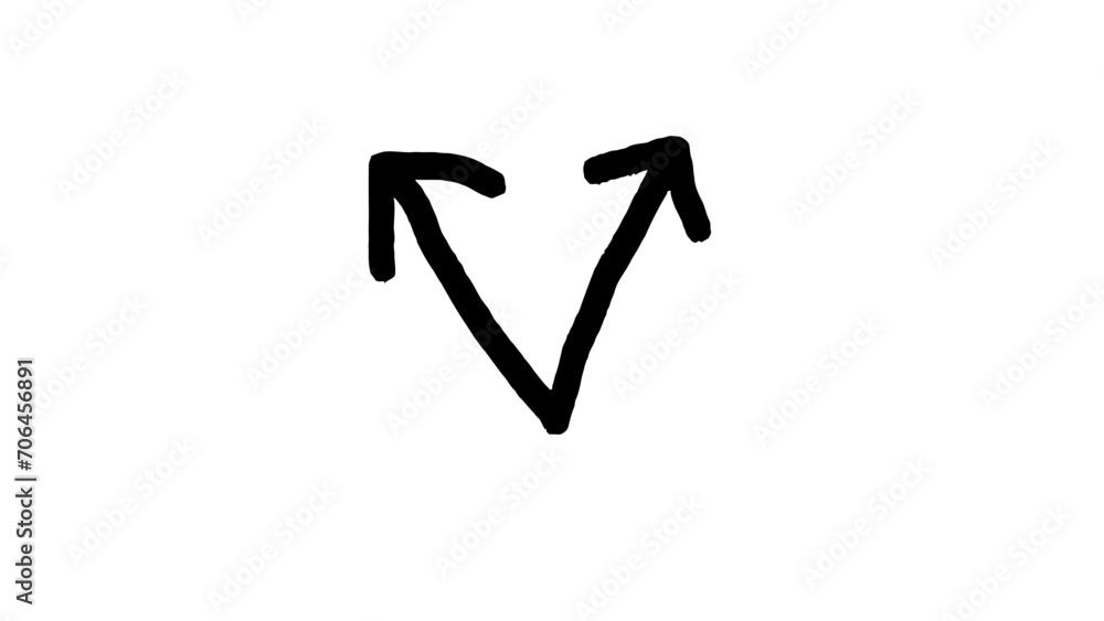 arrow icon illustration of a black and white background arrow icon illustration of a black and white background