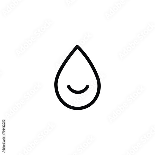 Negative blood type pixel perfect linear ui icon. Laboratory test. Blood transfusion. GUI, UX design. Outline isolated user interface element for app and web. Editable stroke. Arial font used