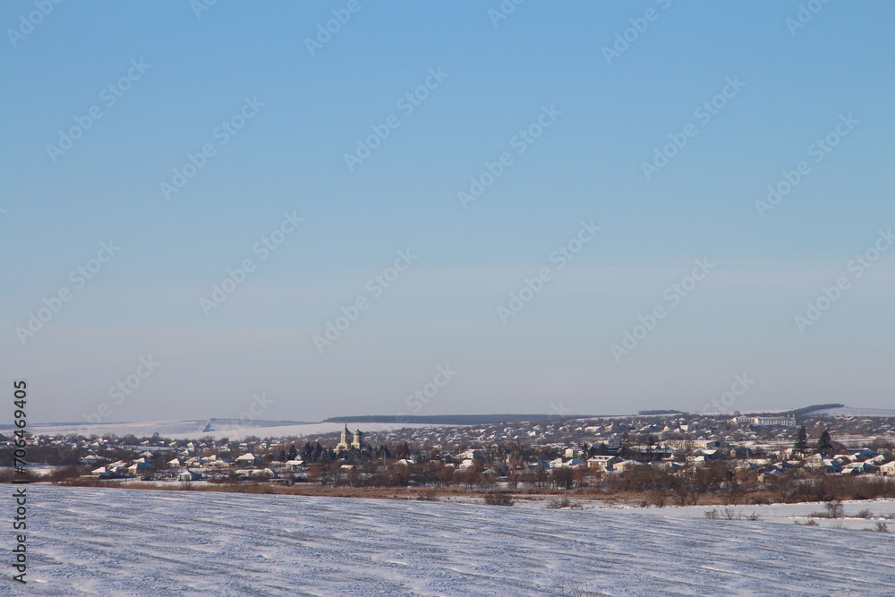 A city in the distance A city in the distance