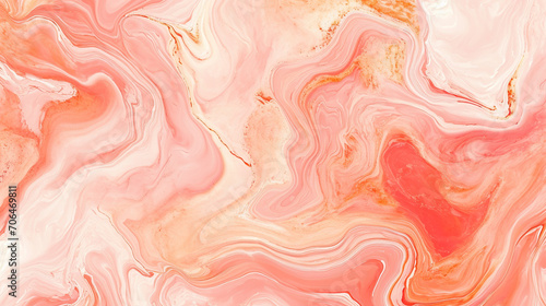 Peach Fuzz color marble background 