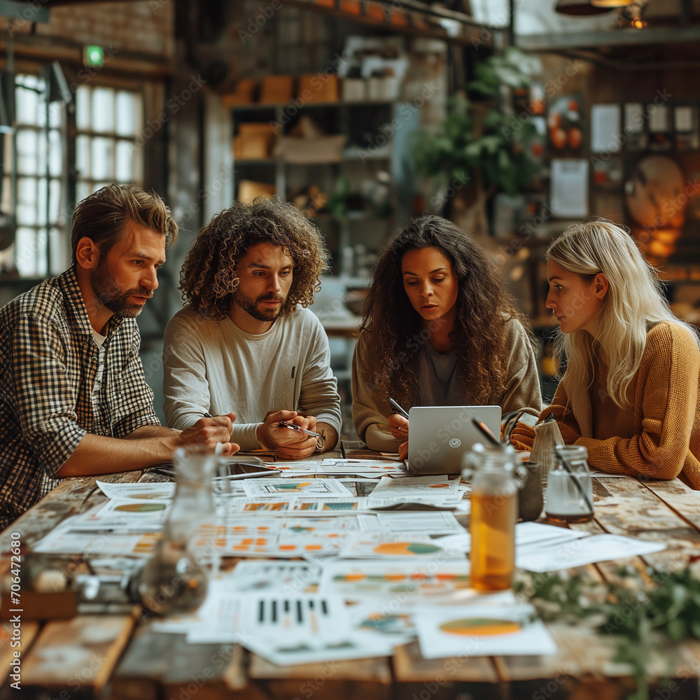 Financial Analytic Meeting with Workers Financial Analytic Meeting with Workers