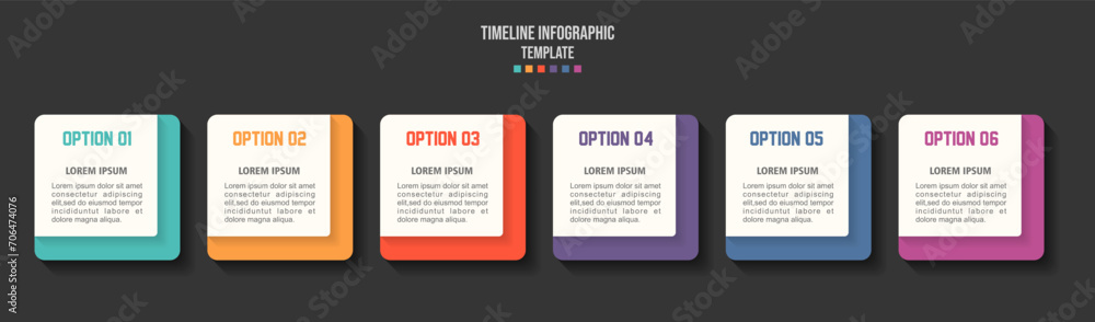 infographic presentation template design, Business concept with 6 steps or processes. infographic presentation template design, Business concept with 6 steps or processes.
