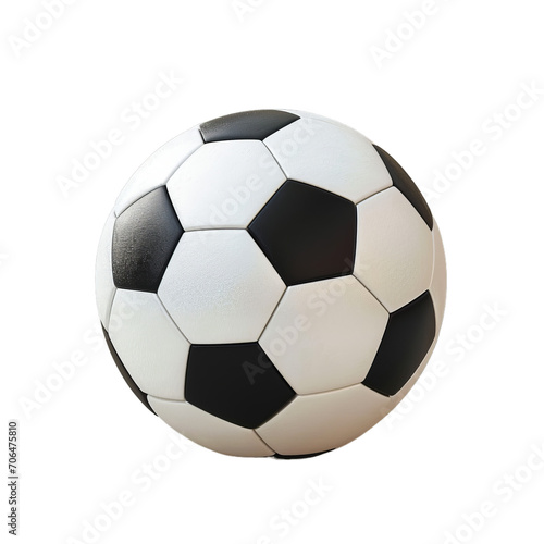 Soccer ball isolated.