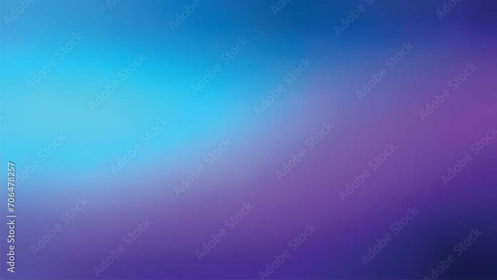 Blurred background, blue purple gradient background vector horizon with space for design. Technology background