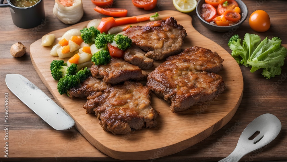 grilled steak with vegetables grilled steak with vegetables