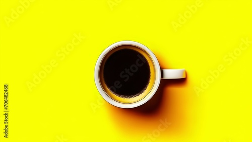 coffee cup isolated on white