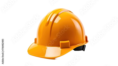 construction helmet on transparent background