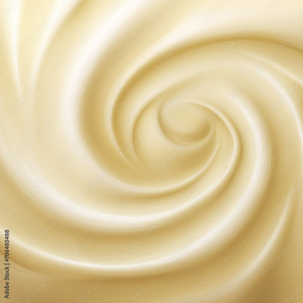 Close up of mayonnaise cream texture on white background. 3d render. Close up of mayonnaise cream texture on white background. 3d render.
