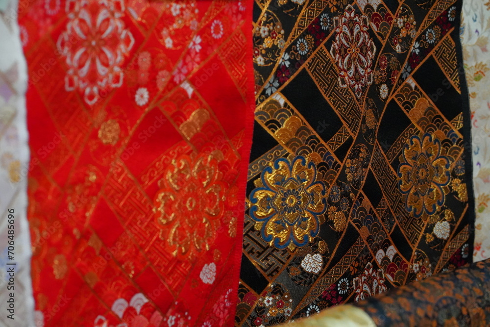 和柄金蘭生地japan textile,japan 和柄金蘭生地japan textile,japan