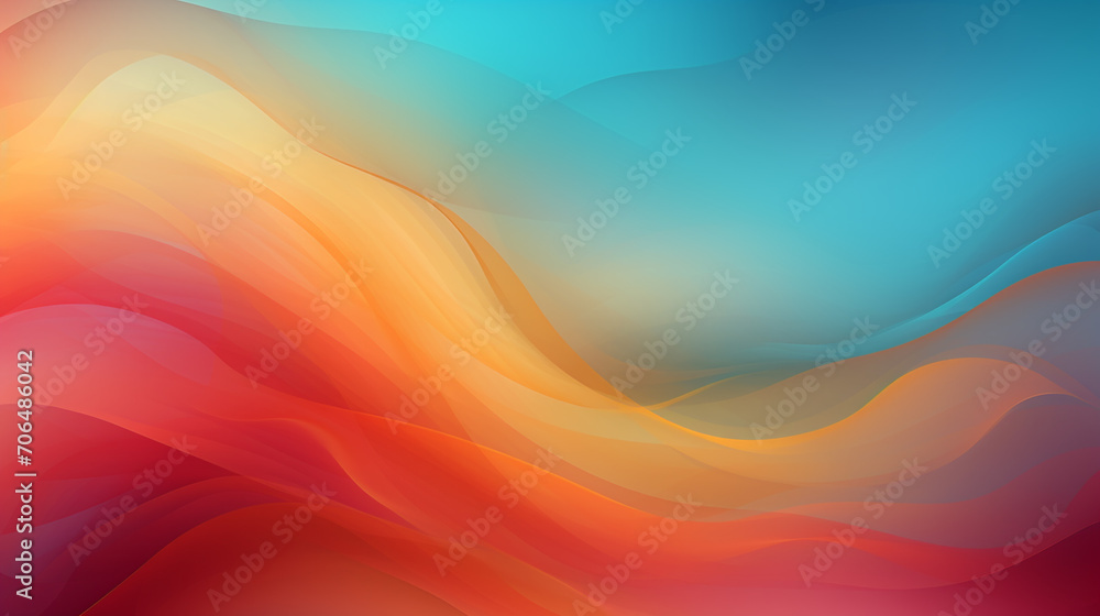 Abstract vibrant colors wavy flow 3d rendered illustration background scifi futuristic background Abstract vibrant colors wavy flow 3d rendered illustration background scifi futuristic background