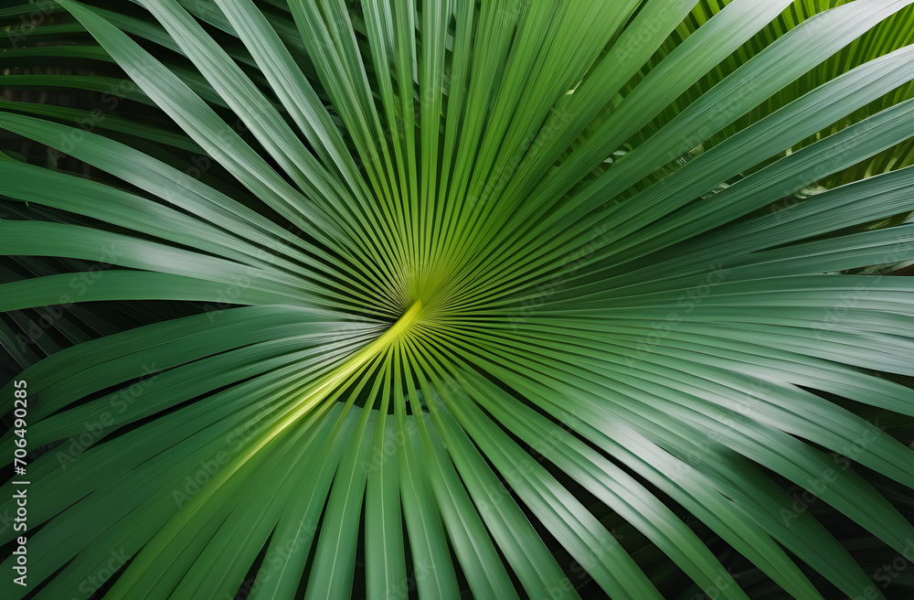 Fototapeta premium palm leaf background. 