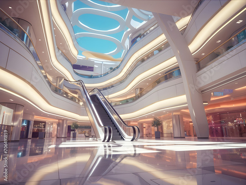 Luxury and Expensive Mall AI Artwork