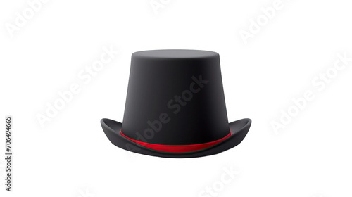 magician hat on transparent background