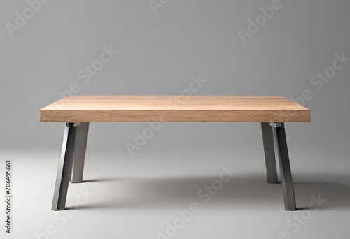 Empty Wooden Table For Product Display