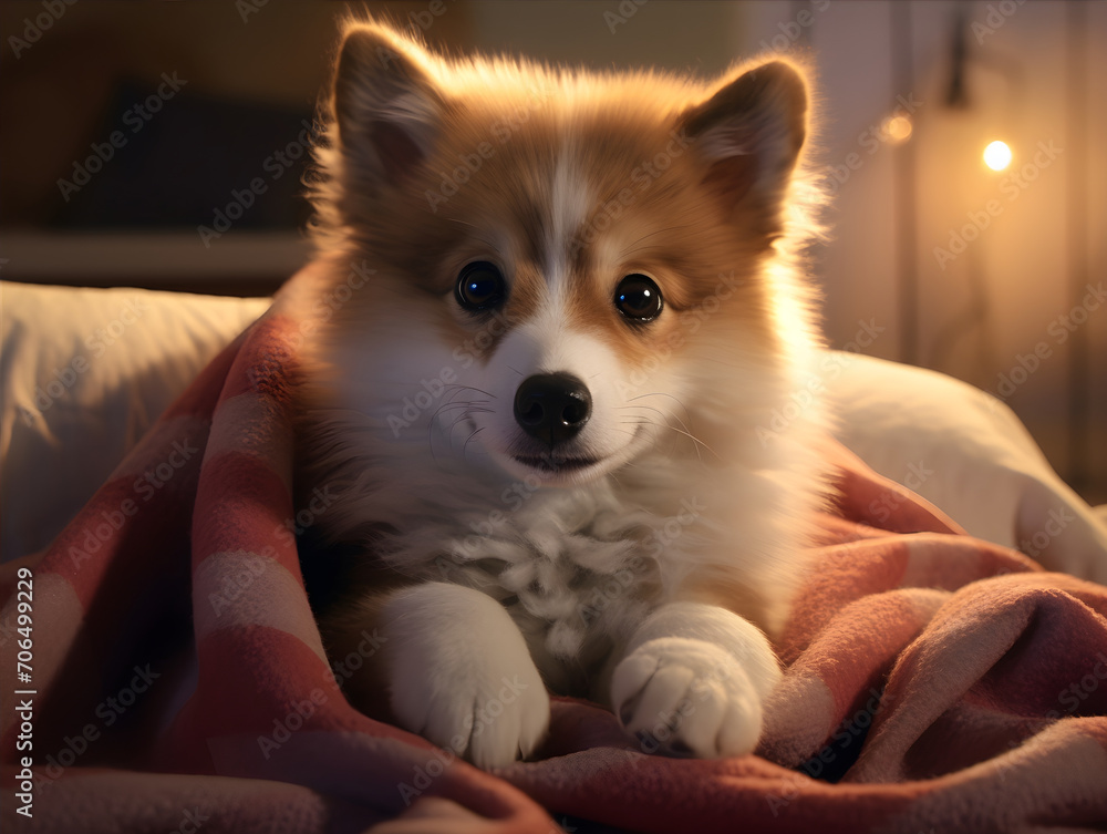 Mega Cute Puppy AI Artwork Mega Cute Puppy AI Artwork