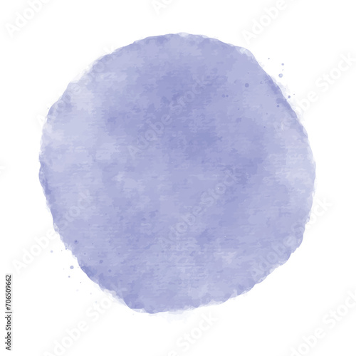 Purple blob stain watercolor illustration