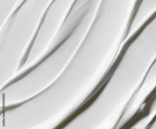 Cream cosmetic anti aging  texture stroke background. Skincare moisturizer product
