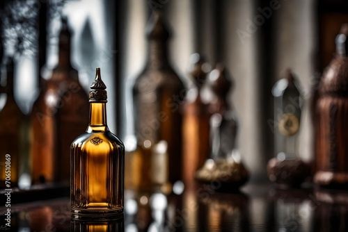 empty alcohol liquor bottle template