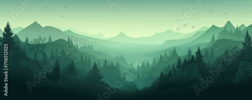 Forest green pastel gradient background soft #706512025