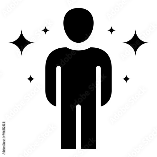 Charisma Solid Icon