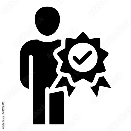 Authenticity Solid Icon