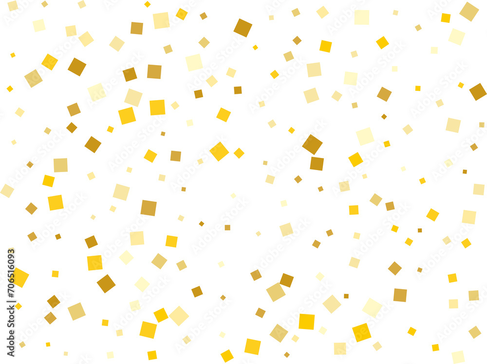 Gold Foil Square Confetti Gold Foil Square Confetti