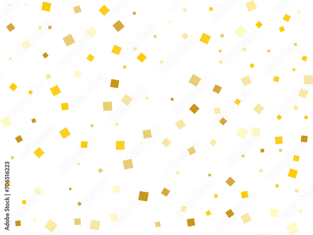 Gold Foil Square Confetti Gold Foil Square Confetti