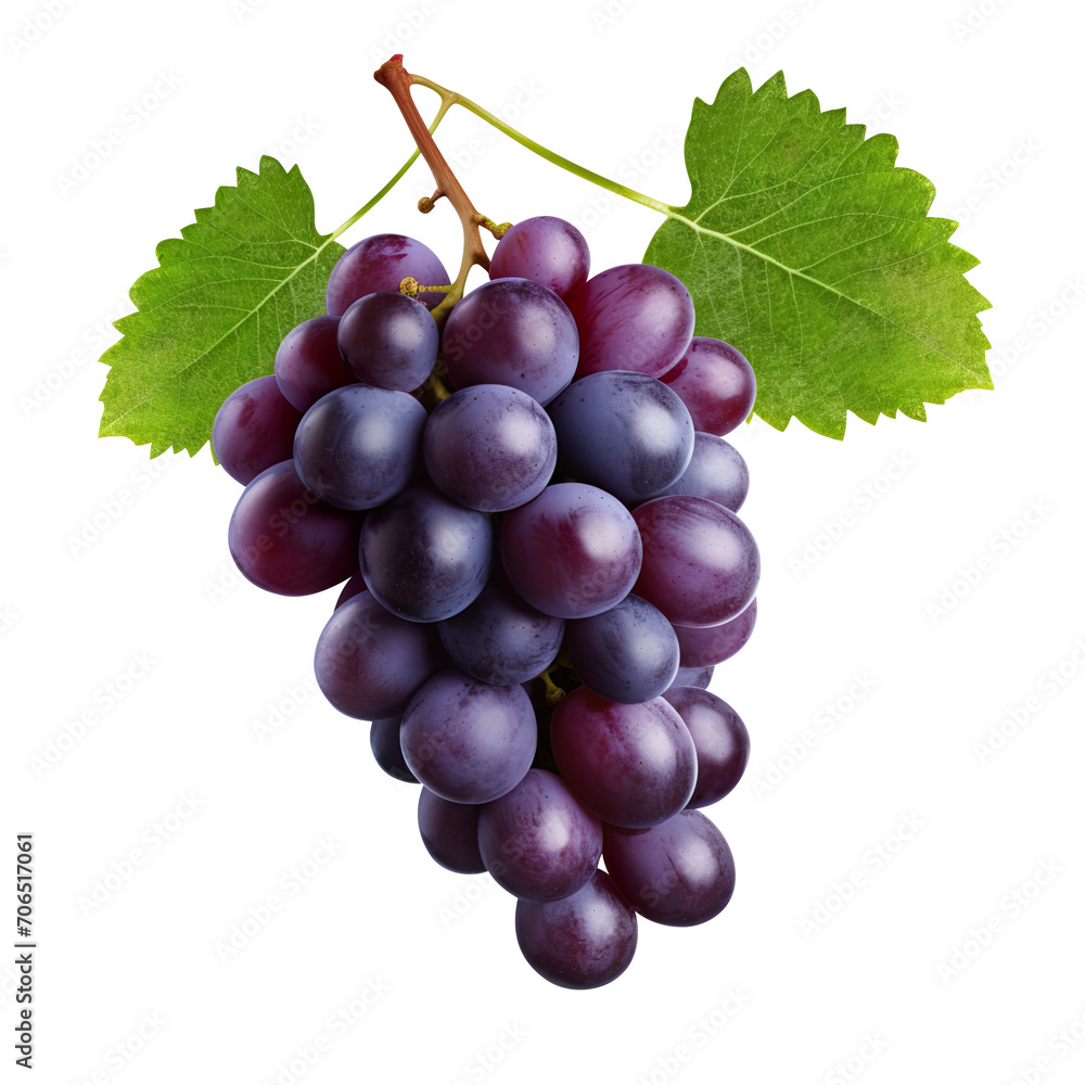 Fototapeta premium bunch of grapes, png