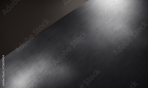 Polished metal texture closeup