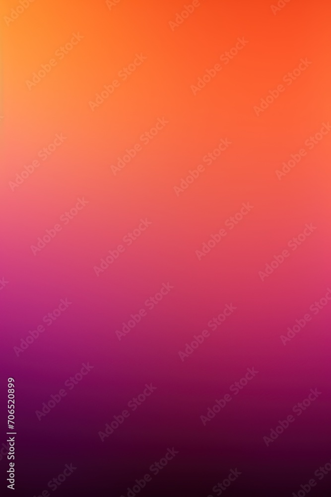 Mauve orange violet glow blurred abstract gradient on dark grainy background