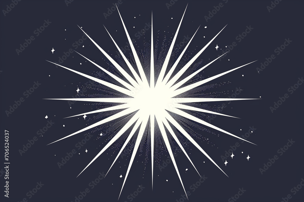 illustration of star illustration of star