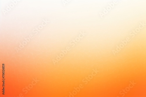 Orange white grainy background, abstract blurred color gradient noise texture banner photo