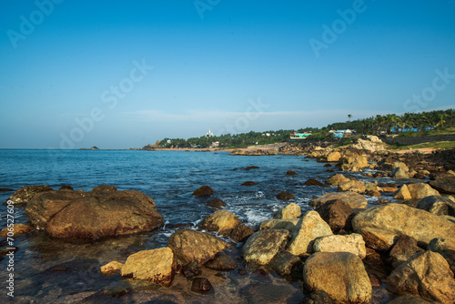 view of the coast of the sea