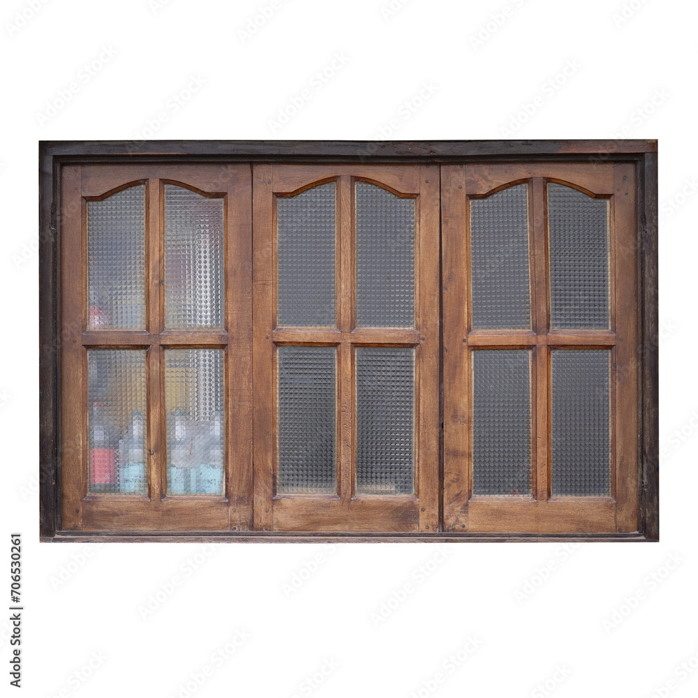 Puerta vieja y gastada de madera Puerta vieja y gastada de madera