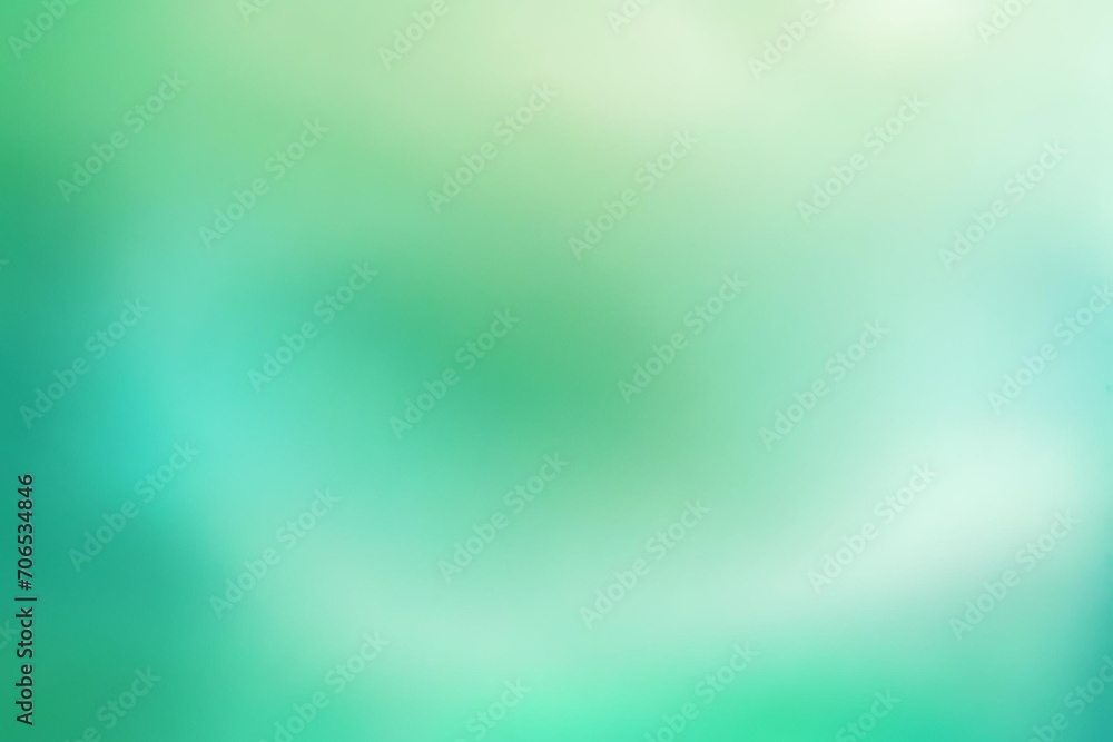 Obraz premium Abstract gradient smooth Blur pearl Aquamarine Green background image