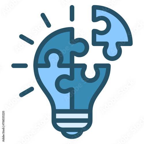 Innovate Blue Colour Icon