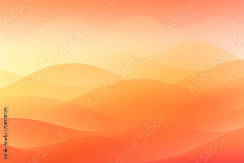 Radiant tangerine orange pastel gradient background soft 