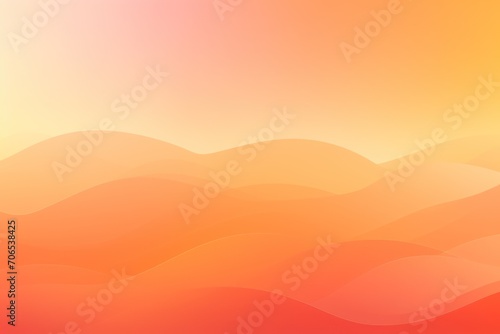 Radiant tangerine orange pastel gradient background soft 