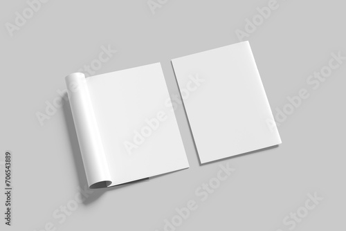 a4 catalog brochure blank