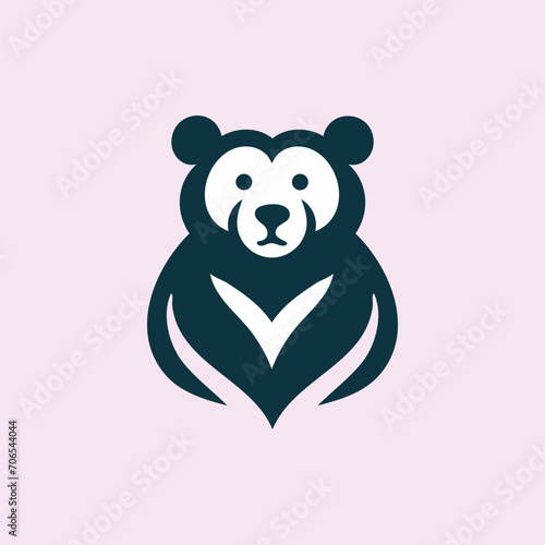 Bear Logo Mascot Template Vector design