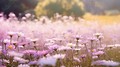 Autumn Wildflower Meadow Charm - AI Generated © VisualMarketplace