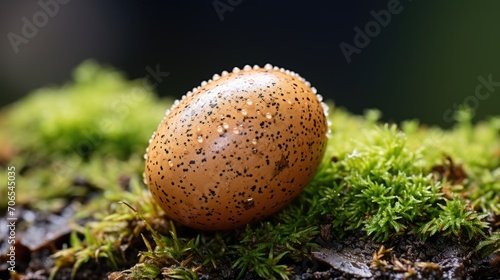 Backyard Hen s Freshly Laid Egg on ground