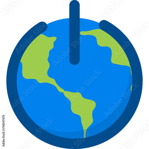 Earth Hour Illustration